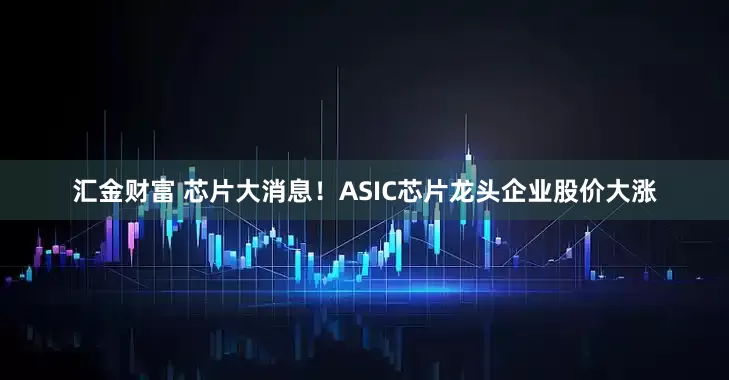 汇金财富 芯片大消息！ASIC芯片龙头企业股价大涨